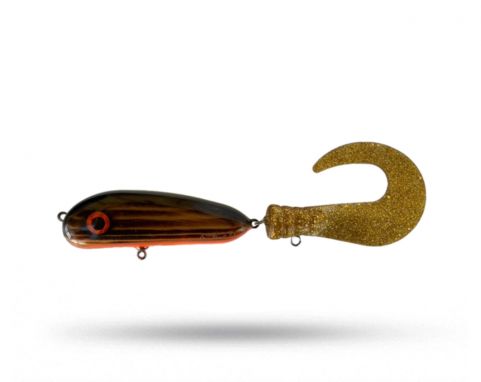 Brunnberg Lures BB Tail Shallow - Hot Woody i gruppen Fiskedrag / Tailbeten hos Örebro Fiske & Outdoor AB (BB Shallow Hot Woody)